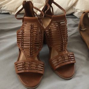 Merona Brown Heels